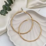گوشواره استیل حلقه ای