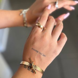دستبند طرح گره