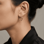 گوشواره حلقه‌ای اشکی ژوپینگ