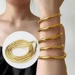 دستبند یا گردنی انعطاف پذیر زنانه