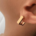 گوشواره مربع بزرگ ژوپینگ