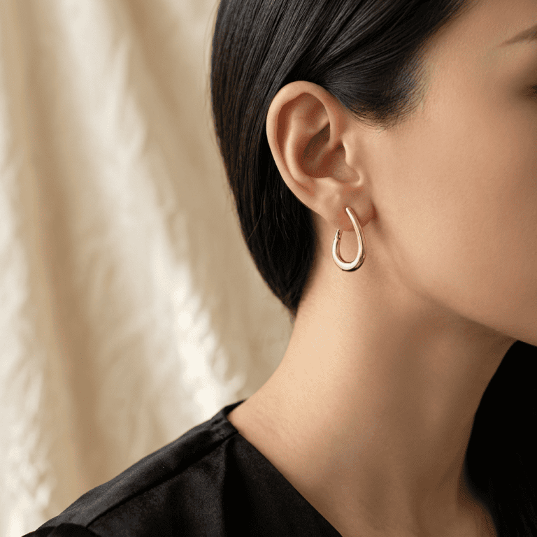 گوشواره حلقهای اشکی ژوپینگ