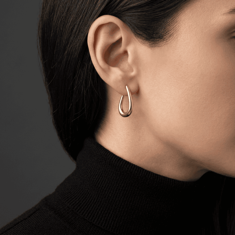 گوشواره حلقهای اشکی ژوپینگ